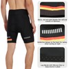 Nooyme Men's Cycling Shorts with Seat Padding, 3D Cycling Shorts,