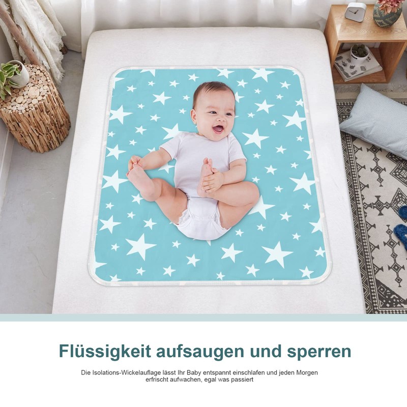 Washable baby changing mat for babies and toddlers