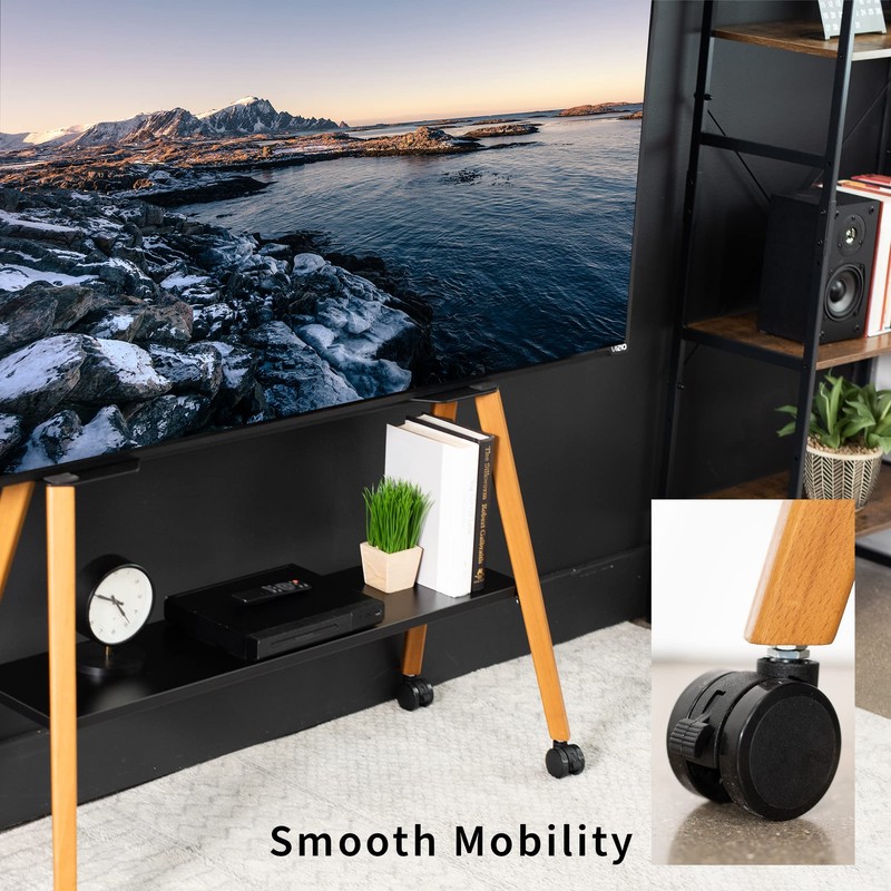 VIVO Rolling Artistic 43 to 75 inch LED LCD Screen