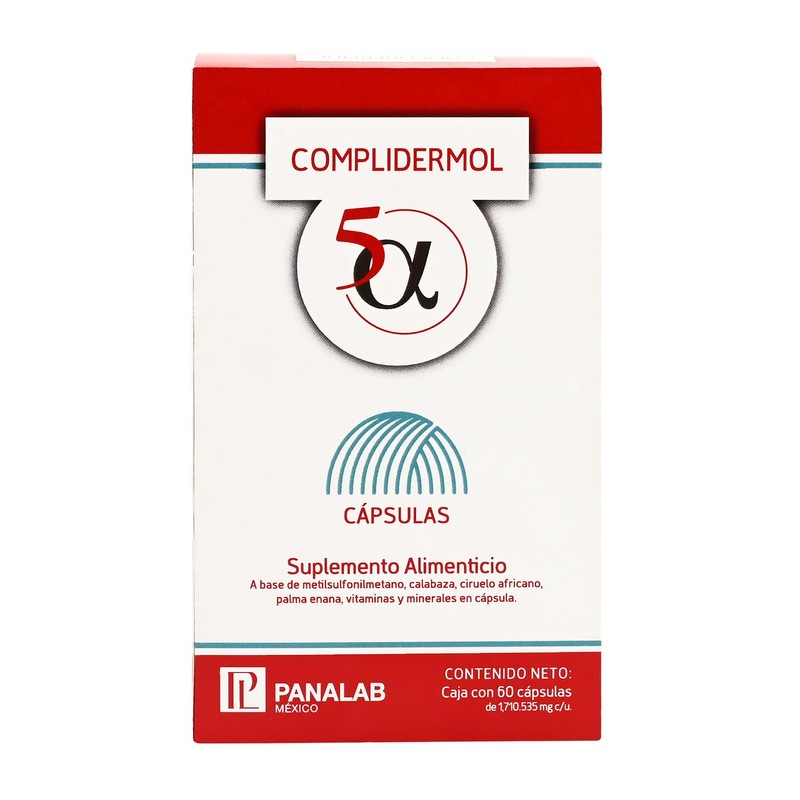 PANALAB Complidermol 5 Alfa Plus 60 Cápsulas