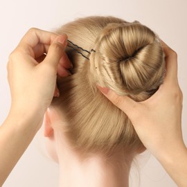100 Pcs Hair Pins U Pins 2.4 inches (6 cm) Bun Hair Pins Upin Hair Bundles Hair Arrangement Hair Clips U-Shaped Hairpins