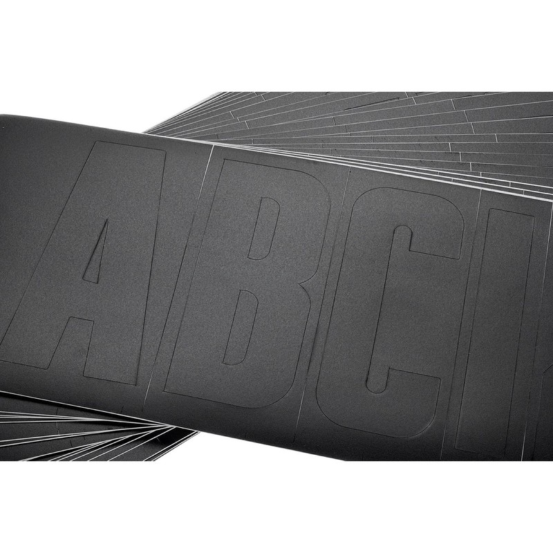 Attwood 14142-7 Waterproof 148-Piece Vinyl Boating Letter and Number Kit,