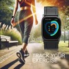 Jakoblife Health Tracker Smart Watch (Bluetooth) with Blood Pressure,Heart Rate,