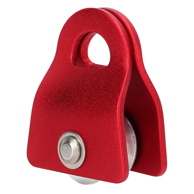 20KN Climbing Pulley Aluminum Mg Alloy Downhill Side Plate Single