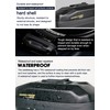 GORIX Bike Saddle Bag Rear Hard Shell Durable Waterproof Cycling