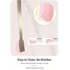 Mini Silicone Spatula Set, 4-Pack 8.3"×1.2"×0.4" Food-Grade Heat-Resistant Baking Scrapers