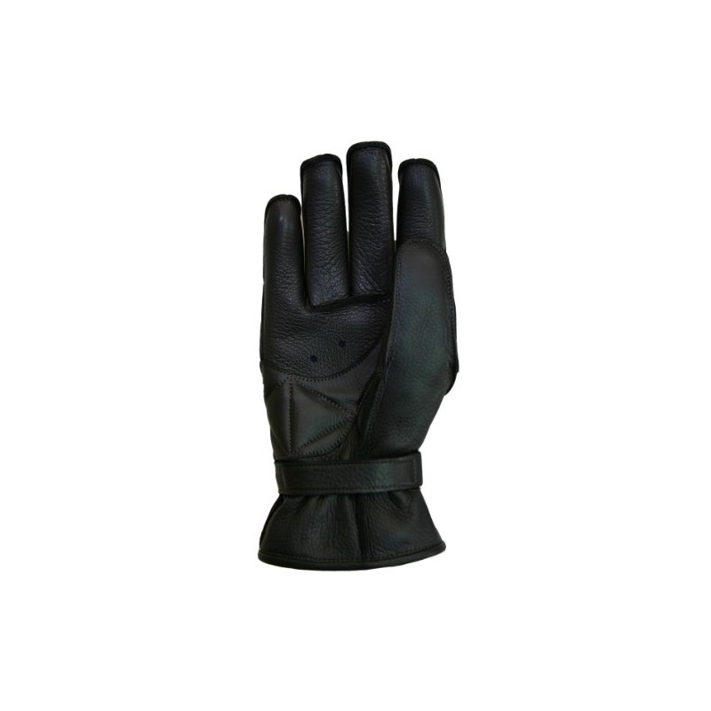 JRP Motorcycle Leather Gloves DRN Black M