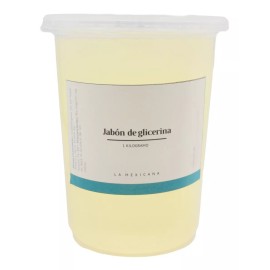 Jabón De Glicerina Transparente 1 Kg