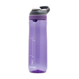 Contigo Cortland Autoseal Water Bottle with Automatic Drinking Cap, 720 ml Large BPA-Free Plastic Water Bottle, Leak-Proof, Ideal for School, Work, Sports, Bike, Hiking