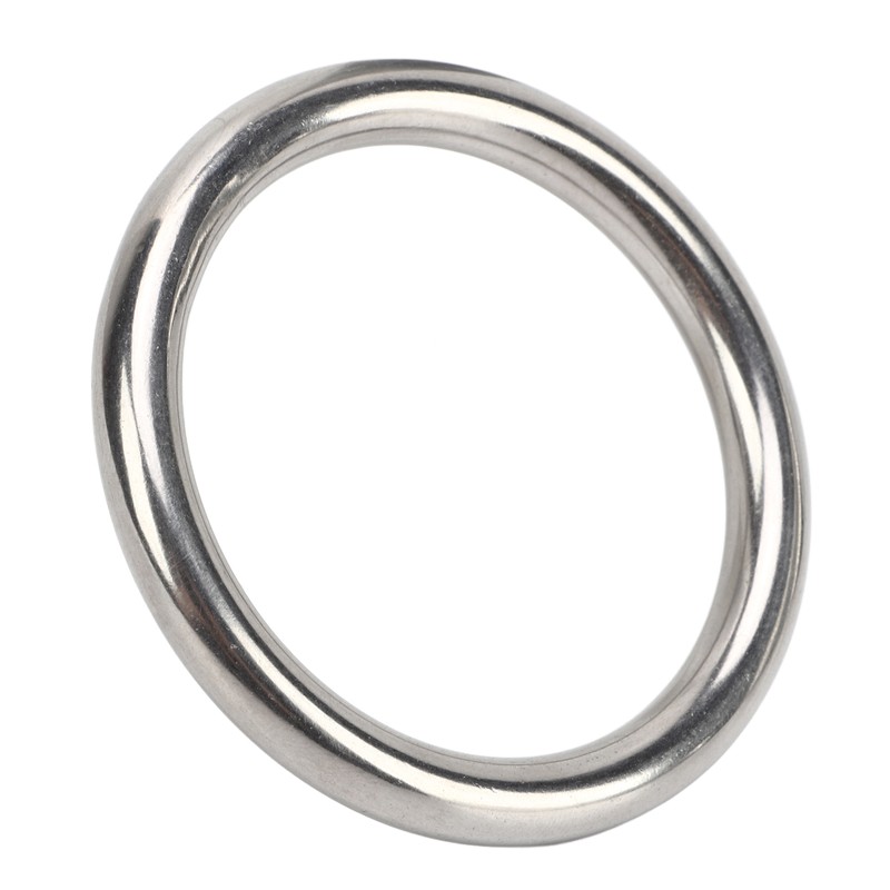 7 Pcs 304 Stainless Steel Metal O Ring Waterproof Rustproof