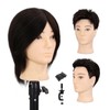 Male Mannequin Head 8 Inch Barber Mannequin Head for Cutting