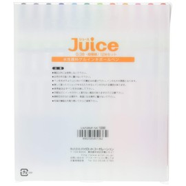 PILOT Juice Gel Ink Ballpoint Pen, 0.38 mm, 12 Color Set (LJU120UF-12C)