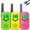 wesTayin Walkie T68 Walkie Talkie Set of 3 Radios, VOX