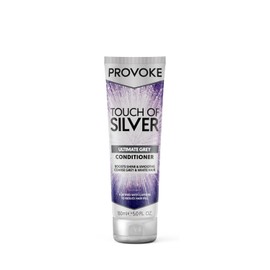Provoke Touch of Silver Conditioner 150ml | For silver, white and grey hair | Infused with Caffeine, Niacinamide and Provitamin B5