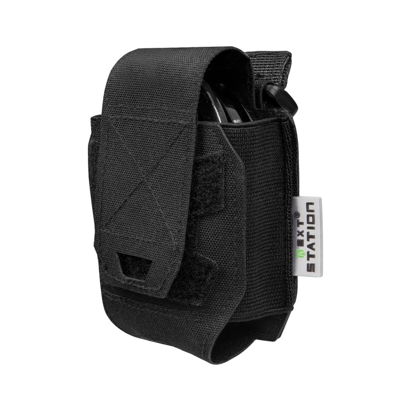 NEXT STATION Handcuff Holster，MOLLE Handcuff Case fits Multiple Cuffs,Hand Cuff
