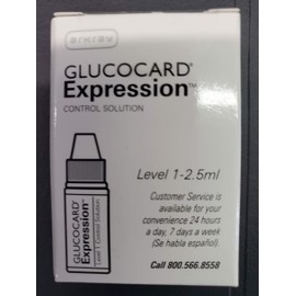 Arkray USA 570005 Glucocard Expression Control Solution, Level 1
