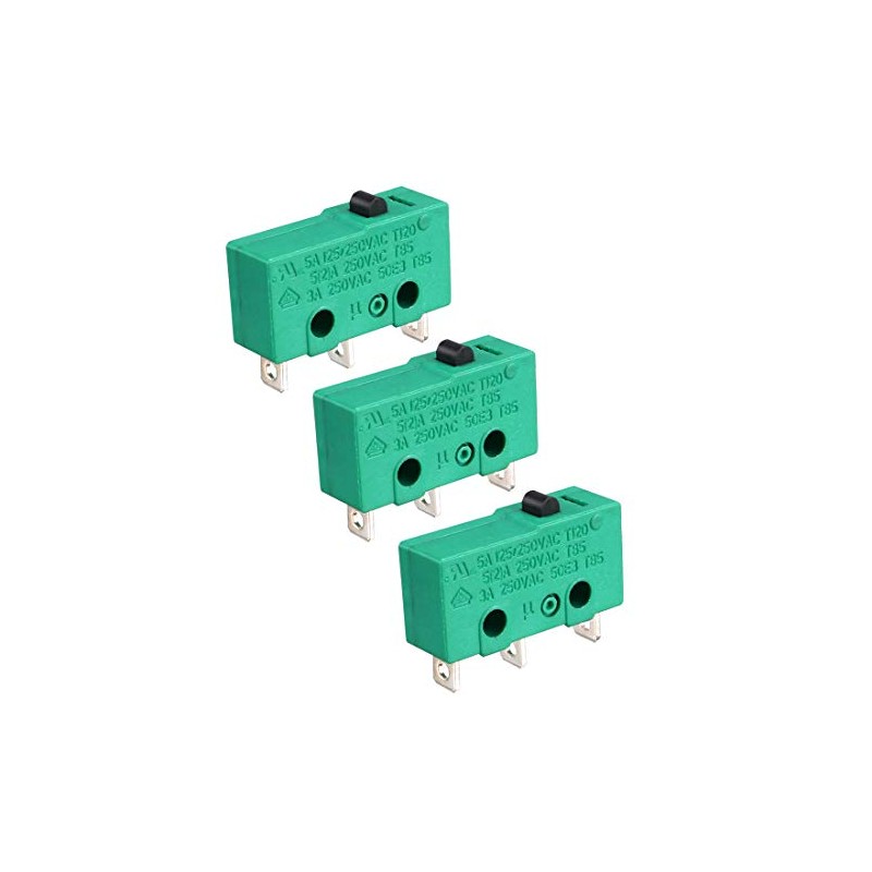 uxcell 3PCS KW4-3Z-3 Micro Limit Switch SPDT NO NC 3