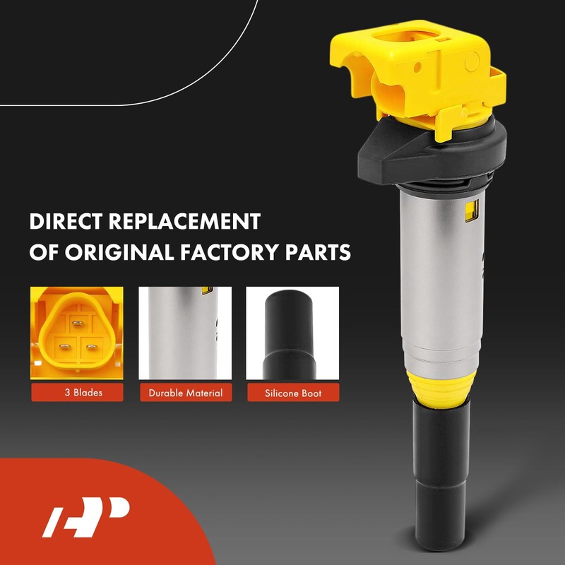 A-Premium Ignition Coil Pack and Iridium Spark Plugs