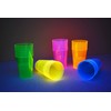 DIRECTGLOW LLC 100ct Blacklight Reactive 10oz Party Cups + 5