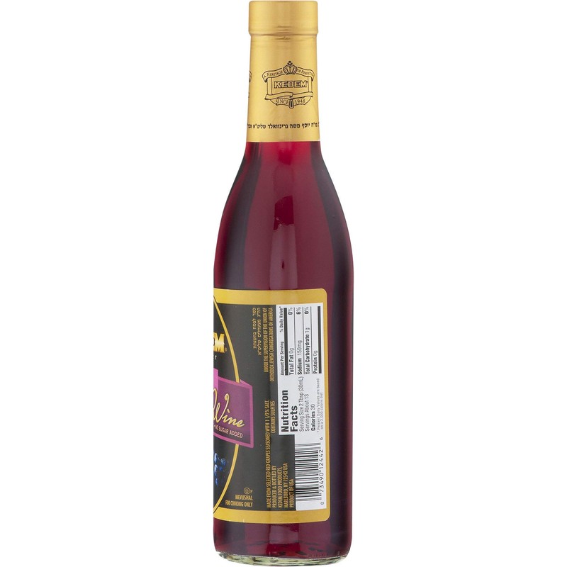 Kedem Red Wine Vinegar, 12.7 oz