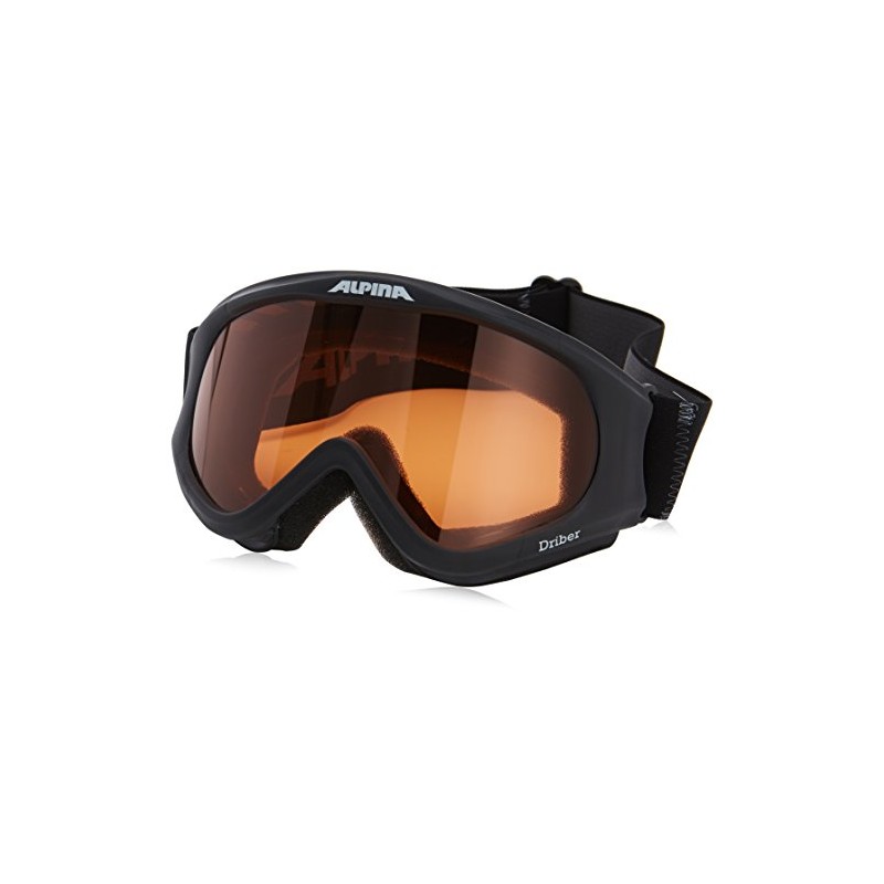 Alpina Skibrille/Snowboardbrille Driber Schwarz