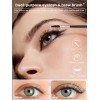 Set Brochas Y Esponjas De Maquillaje Con Cosmetiquera Negro