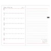 Daigo E1300 2025 Planner, Appointment Weekly Left, Black, Begins December