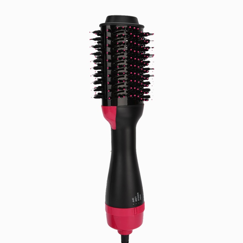 MultiFunctional Hair Dryer Blowing Comb Adjustable Hair Straightening Curler Styling