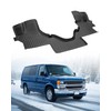 Car Floor Mat for Ford Econoline: for Econoline/E-Series 2025-2007 E150/E250/E350/E450,