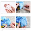 OFKPO 20pcs Donut Duvet Cover Comforter Clips, Duvet Corner Holder