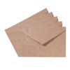 Vaessen Creative Small Rectangular Florence Envelopes for Greeting Cards, Kraft,