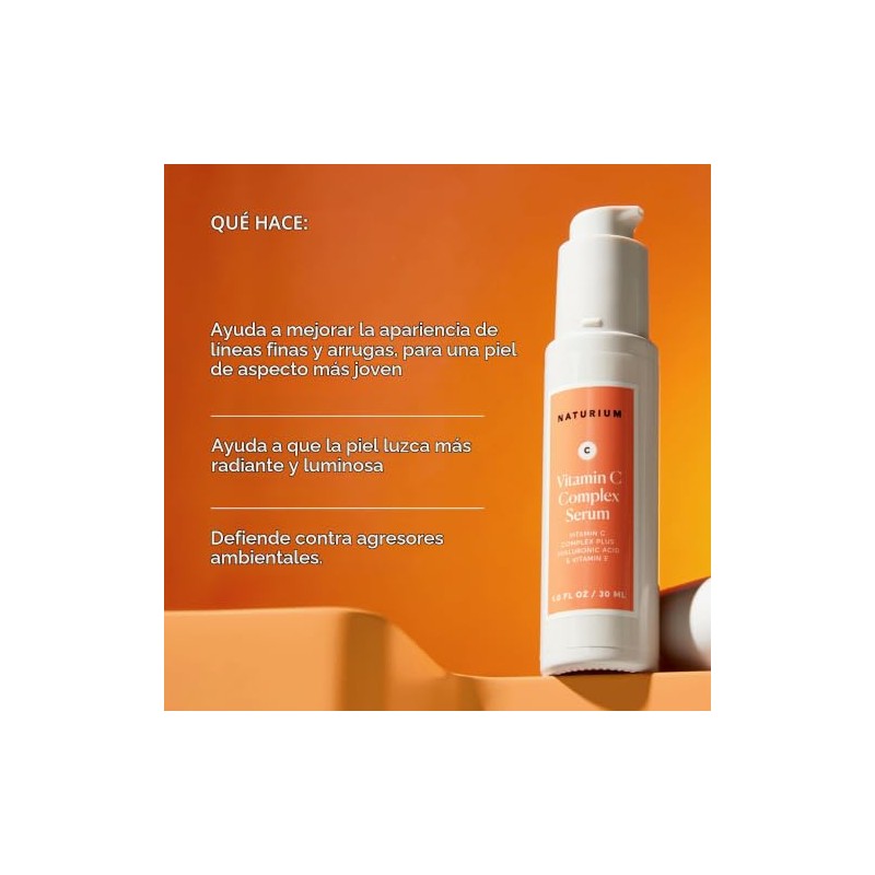 Suero facial con complejo de vitamina C, tratamiento facial antienvejecimiento