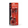 Crescent 4 Pc. Slotted Dual Material Screwdriver Set, Slotted -