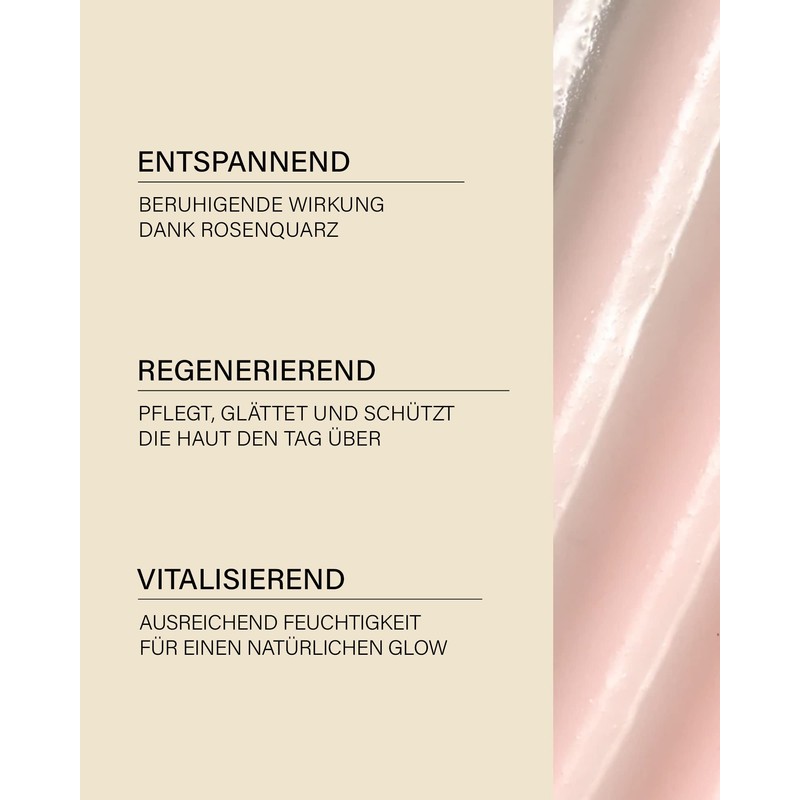 ROSENTAL Organics Hydrating Moisturiser - Crystal Glow Moisturiser (Rose Quartz,