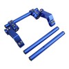 PowerMotor 7/8" 22MM Adjustable Motorcycle Handlebars,Dirt Bike Removable Handle Bar