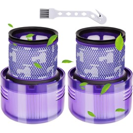 2 Pack Outsize Filter Replacement for Dyson V11 Outsize, SV29, SV16 Vacuum attachment for Dyson V11 Outsize Origin/Plus/Outsize+/Absolute+ Vacuum Cleaner, Compare to Part 970422-01