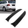 1 Pair Left Right Gloss Black Rear Window Side Spoiler