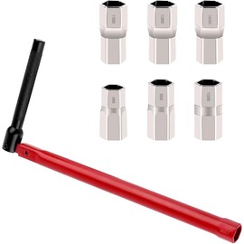 GIUSOBG Standhahnschlüssel, Wasserhahn Montagewerkzeug 8-12mm, Wasserhahn Montagewerkzeug, Standhahn-Mutternschlüssel-Satz Universalwerkzeug für Sanitärinstallationen