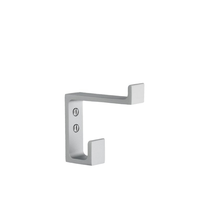 Smedbo B1048 Coat Hook, Satin Aluminum