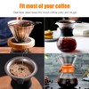 MEICHU Pour Over Coffee Filter 2PCS, Stainless Steel Coffee Filter,