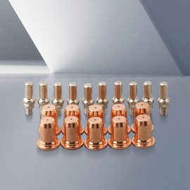 20Pack Plasma Electrode Tip 0.9mm 30A-40A Compatible with 700P and IPT40 Plasma Cutting Torch Nozzles