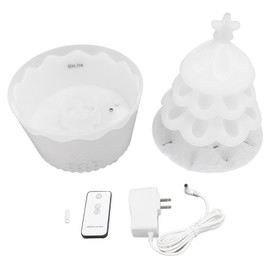 Rain Drop Humidifier 250ml Essential Oil Diffuser with 7 Colors Light 2H 4H 8H Timing for Sleeping Relaxing Bedroom 100‑240V White US Plug