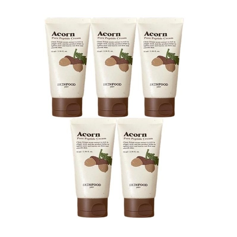 skin food 스킨푸드 에이콘 포어 펩타이드 크림 70ml 5개