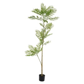 Artificial Tree Indoor-5.9ft Large Fake Jacaranda Tree Lifelike Fake Plants Faux Trees for Home Decor Office Indoor