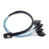 Sonilco Cable de máxima rendimiento Mini SAS 36P SFF-8087 a
