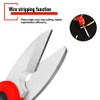 Professional Electrician's Scissors, Carbon Steel Scissors, Household Scissors, Wire Stripping