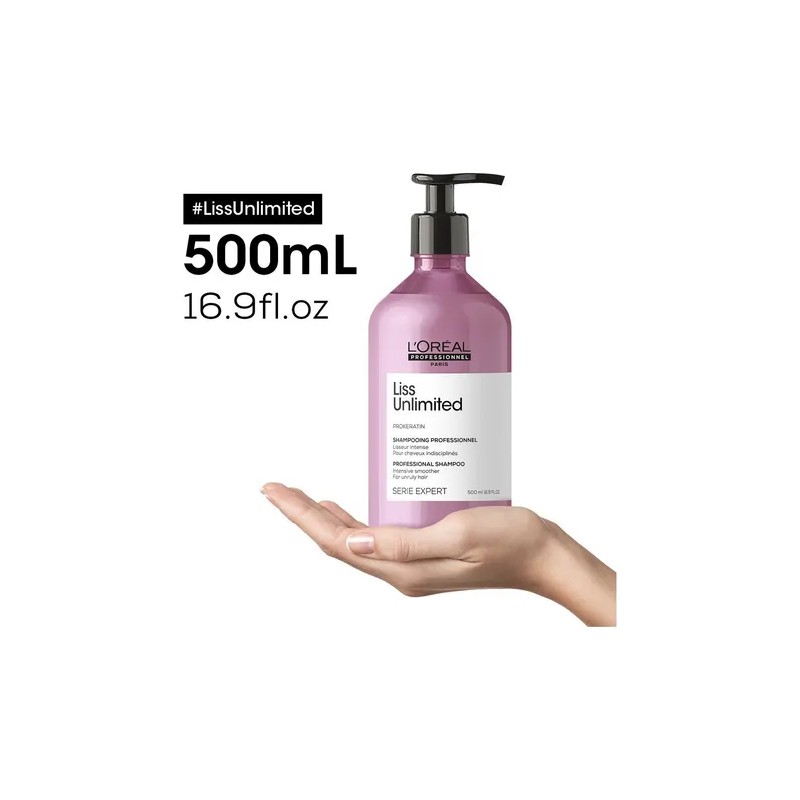 Shampoo Anti-frizz Cabello Liso 500ml Loral Professionnel