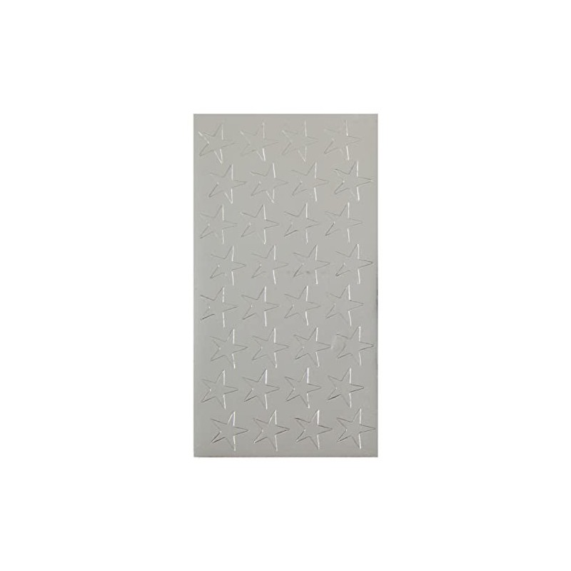 Eureka Back to School Classroom Supplies, Presto-Stick Silver Star Stickers,