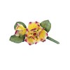 Capodimonte Rose and Bud YELO 6"