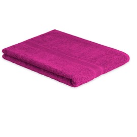 EXKLUSIV HEIMTEXTIL Terry Bath Towel 70 x 140 cm Pink 500 g